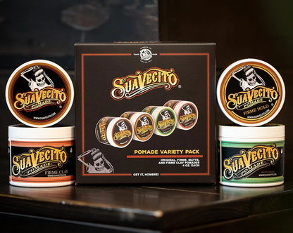 SUAVECITO Pomade Variety Pack (4 x 113g)