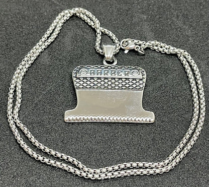 Barber Blade Necklace - Gold and Silver