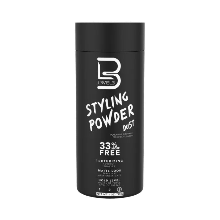 L3VEL3 - Super Strong Hold Styling Powder - Szuper Erős Hajpor 30g / 60g